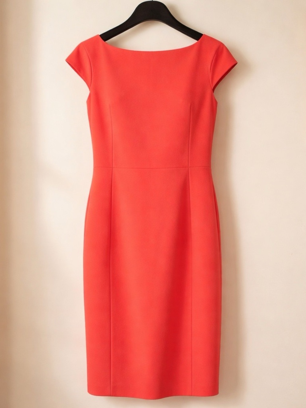 Kasper Coral Midi Sheath Dress